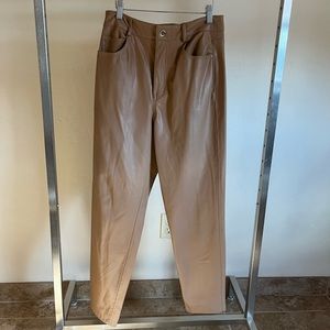 Faux leather Zara pants